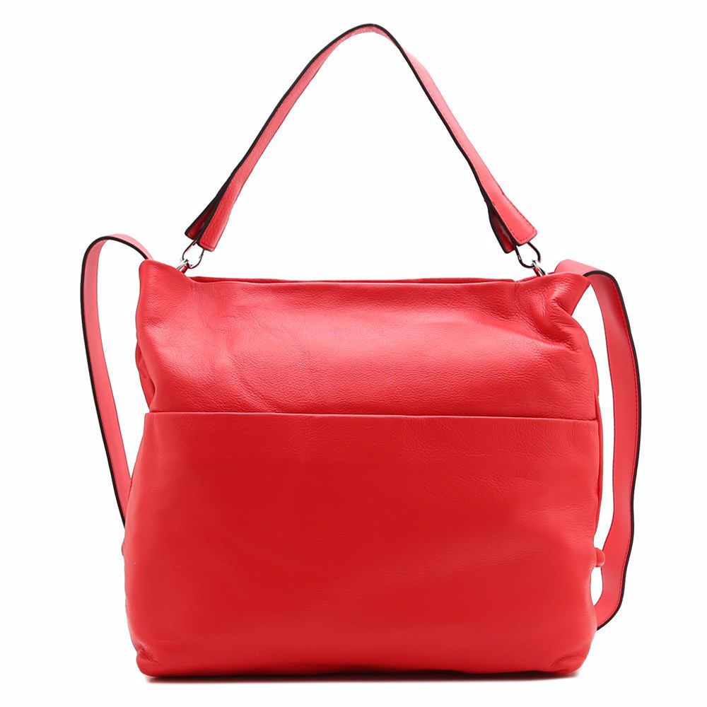 Сумка з натуральної шкіри, Червоний 
Сумка з натуральної шкіри, Червоний