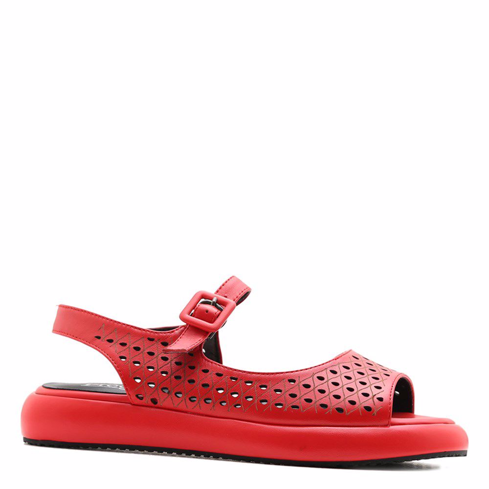 Босоніжки на низькому ходу, Червоний
Босоніжки на низькому ходу, Червоний