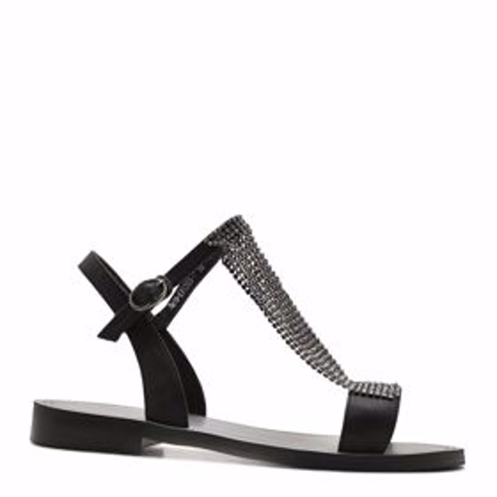 Босоніжки на низькому ходу prego, Чорний
Босоніжки на низькому ходу prego, Чорний