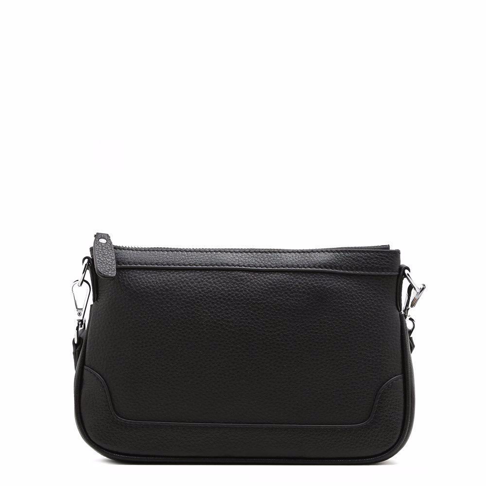 Сумка з натуральної шкіри, Чорний 
Сумка з натуральної шкіри, Чорний