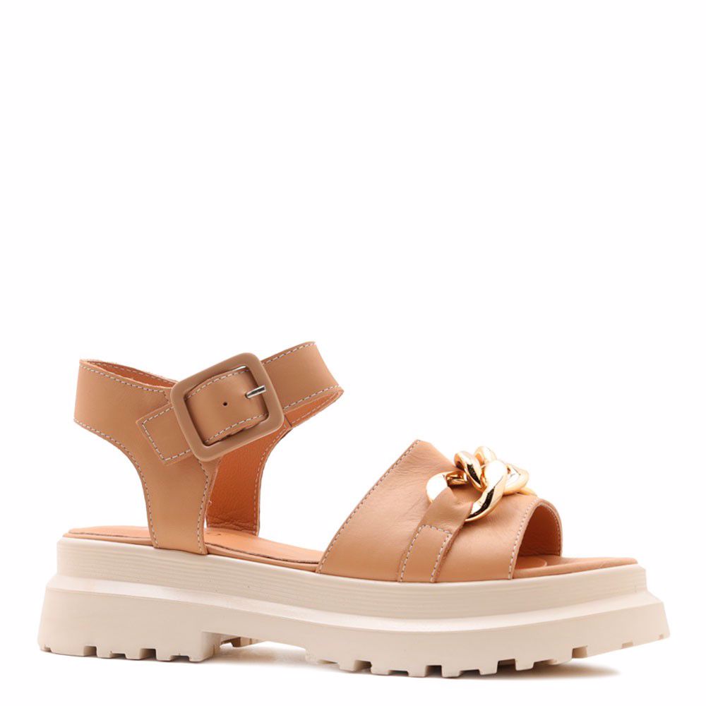 Босоніжки на низькому ходу prego, Бежевий
Босоніжки на низькому ходу prego, Бежевий