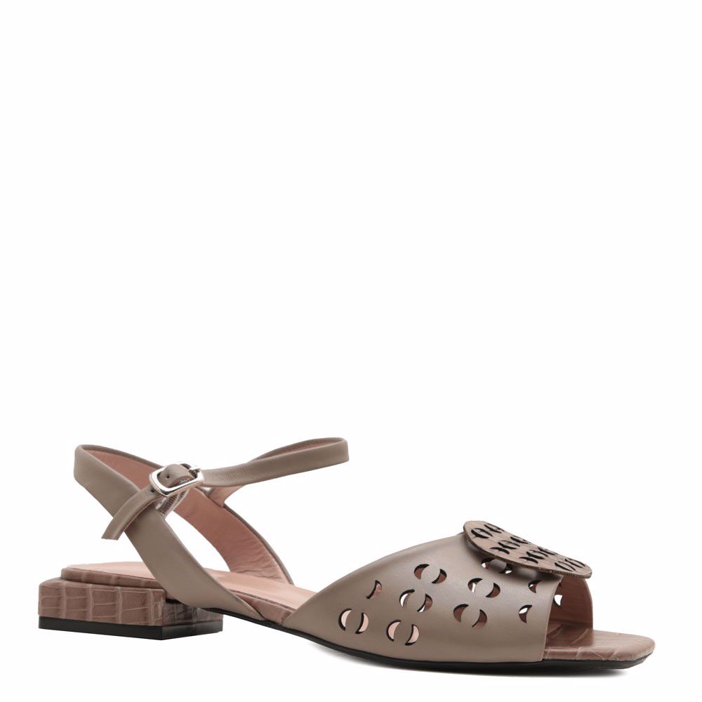 Босоніжки на низькому ходу prego, Сірий
Босоніжки на низькому ходу prego, Сірий