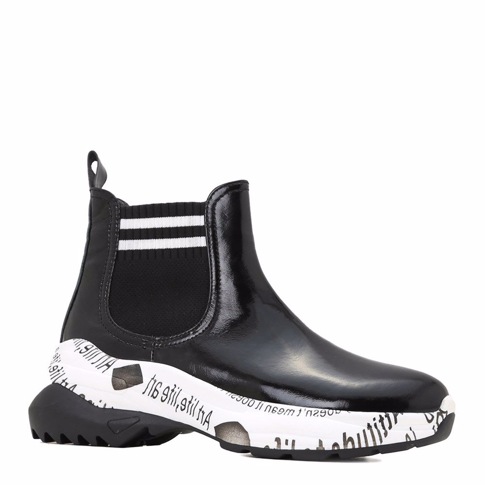 Черевики осінні на платформі, Чорний
Черевики осінні на платформі, Чорний