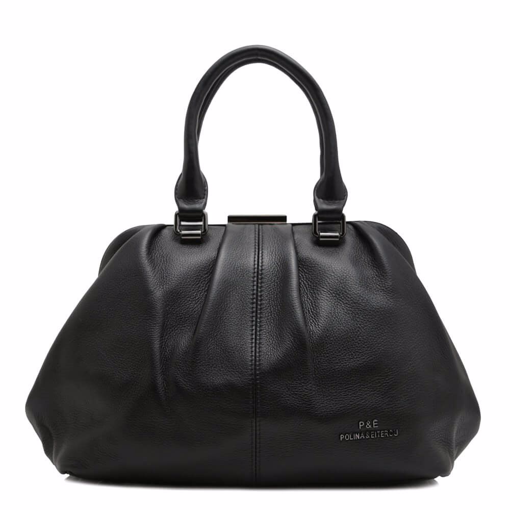 Сумка з натуральної шкіри, Чорний
Сумка з натуральної шкіри, Чорний