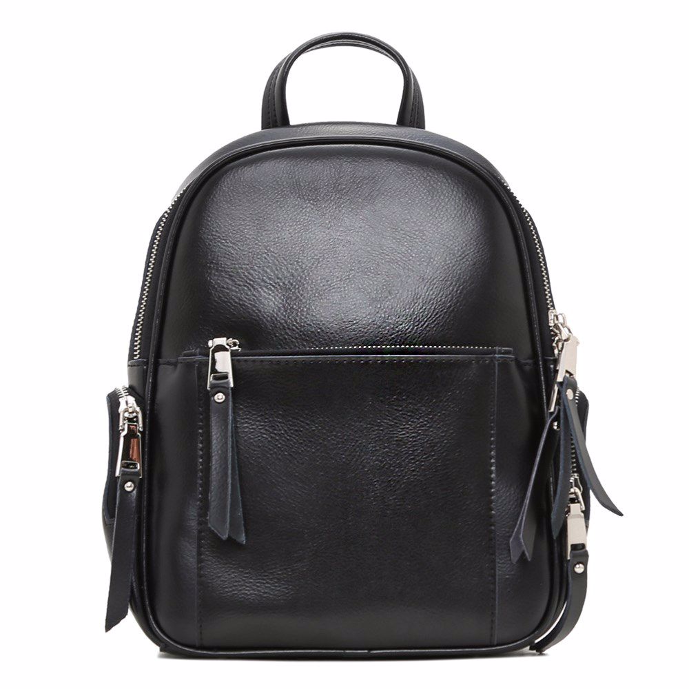 Рюкзак женский кожаный, Черный
Рюкзак женский кожаный, Черный