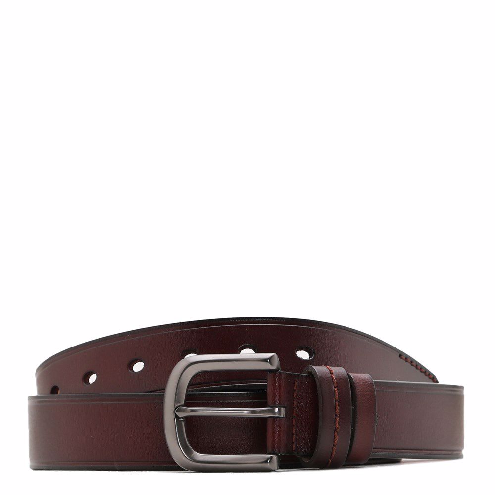 Ремінь чоловічий, Бордовий
Ремінь чоловічий, Бордовий