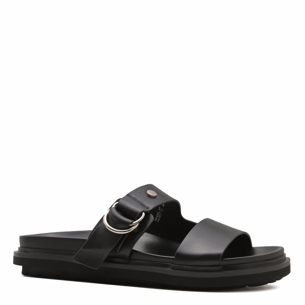 Шльопанці на низькому ходу prego, Чорний
Шльопанці на низькому ходу prego, Чорний