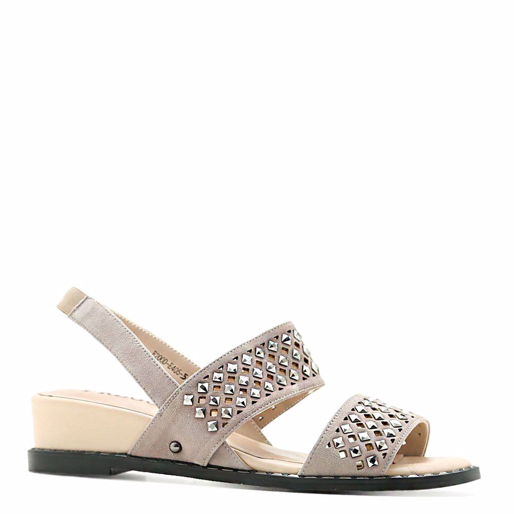 Босоніжки на низькому ходу, Сірий
Босоніжки на низькому ходу, Сірий