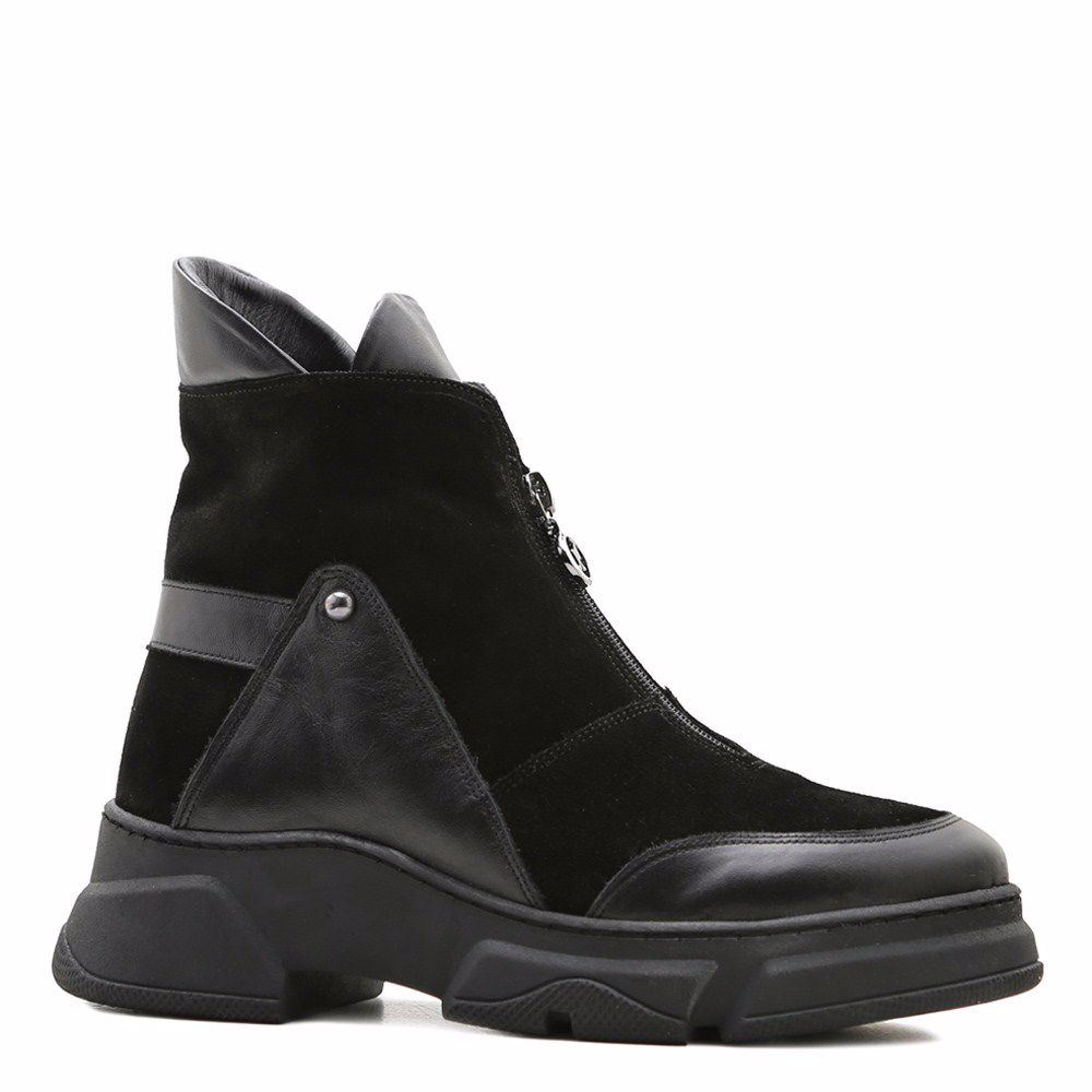 Черевики зимові на низькому ходу prego, Чорний
Черевики зимові на низькому ходу prego, Чорний