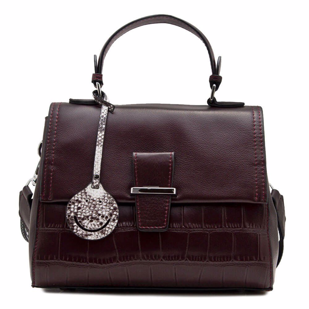 Сумка з натуральної шкіри prego, Бордовий
Сумка з натуральної шкіри prego, Бордовий