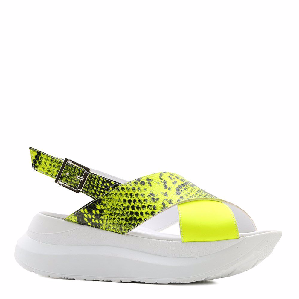 Босоніжки на платформе, Жовтий
Босоніжки на платформе, Жовтий