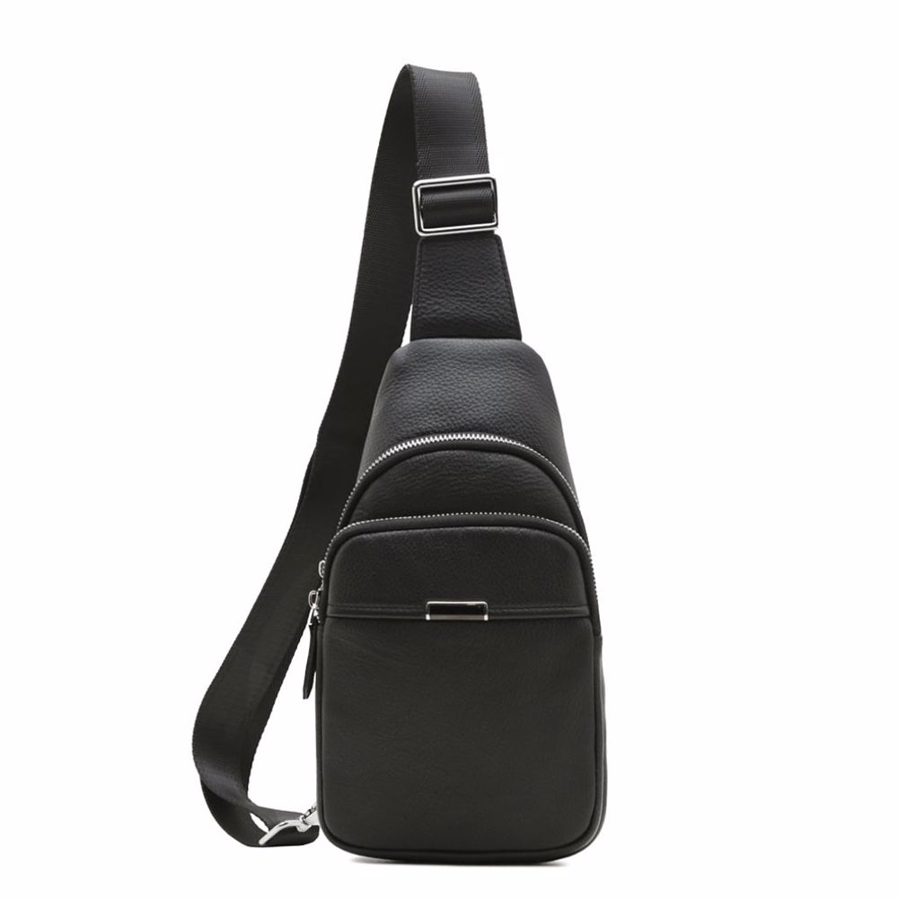 Сумка чоловіча з натуральної шкіри, Чорний
Сумка чоловіча з натуральної шкіри, Чорний