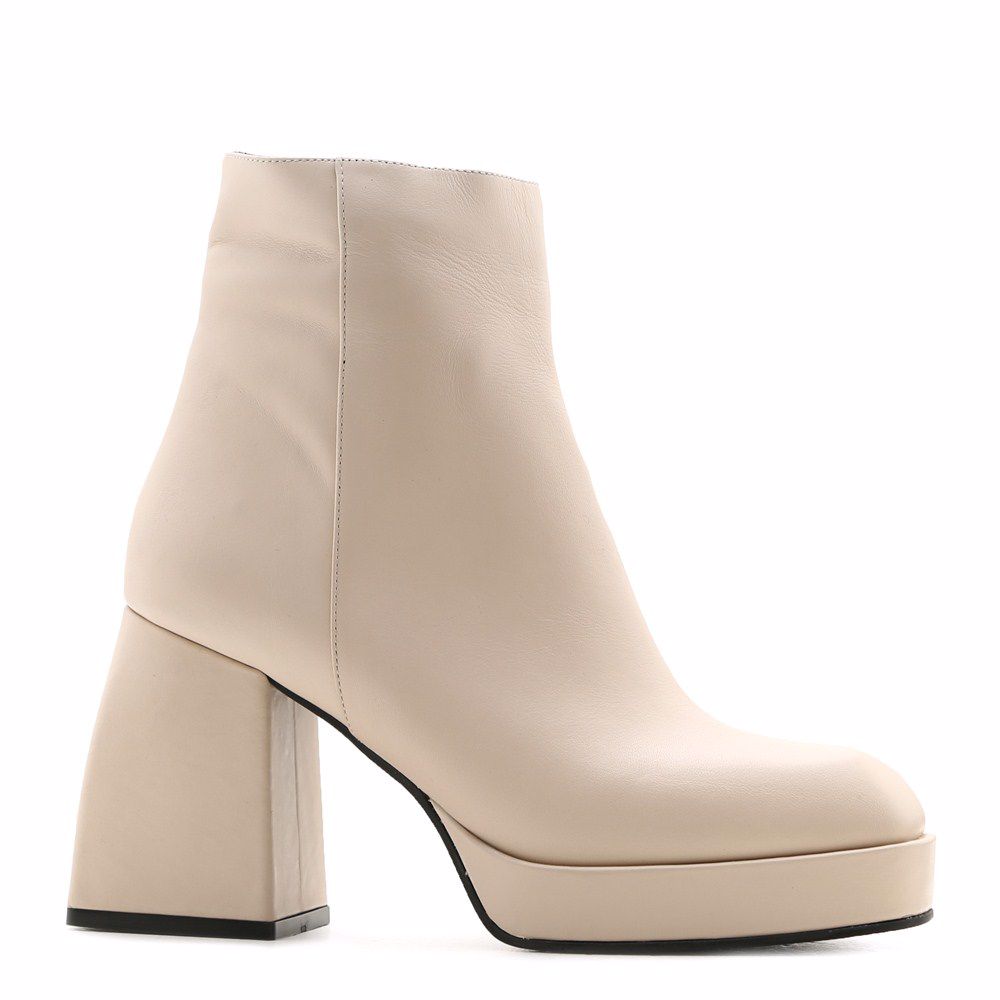 Черевики осінні на підборах prego, Кремовий
Черевики осінні на підборах prego, Кремовий