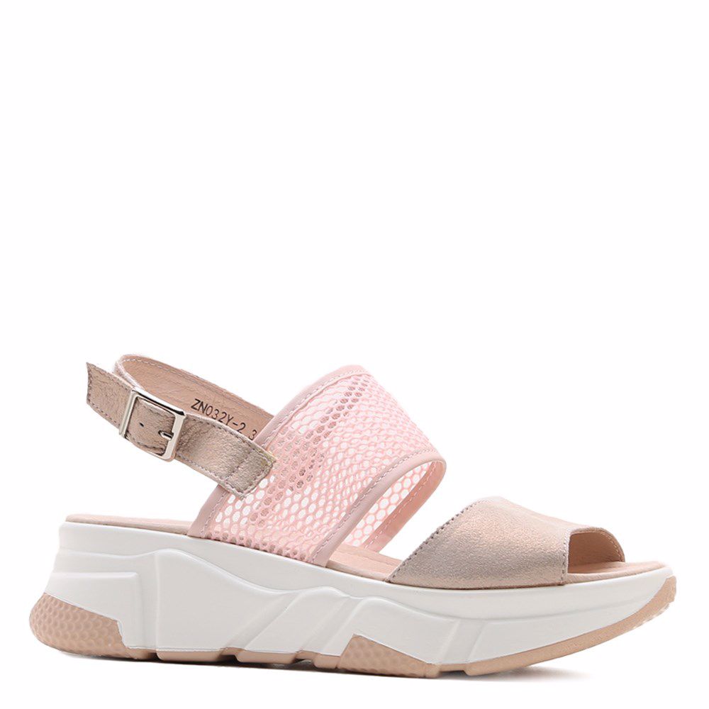 Босоніжки на платформі, Бежевий
Босоніжки на платформі, Бежевий