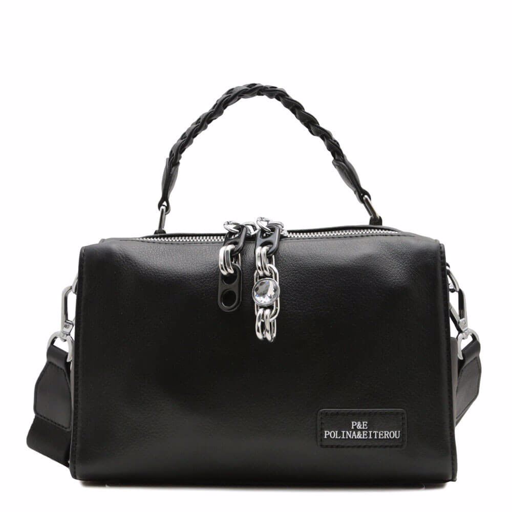 Сумка з натуральної шкіри, Чорний
Сумка з натуральної шкіри, Чорний