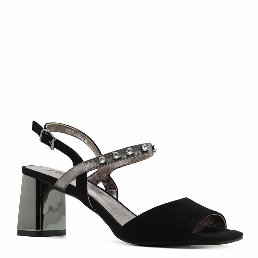 Босоножки на каблуке, Черный
Босоножки на каблуке, Черный