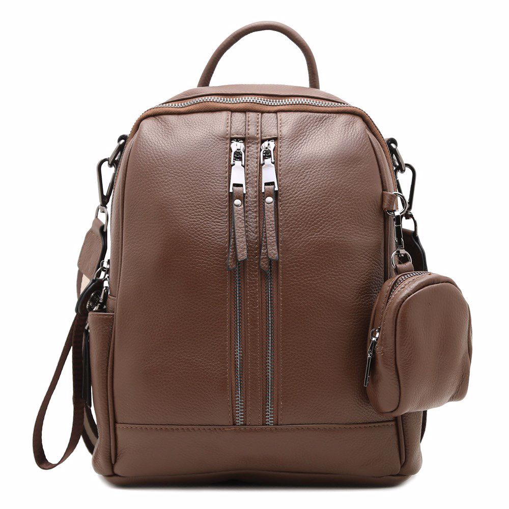 Рюкзак женский кожаный, Коричневый
Рюкзак женский кожаный, Коричневый