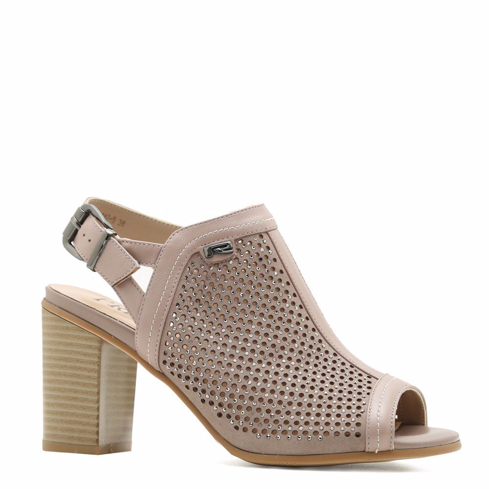 Босоножки на каблуке, Беж с розовым оттенком
Босоножки на каблуке, Беж с розовым оттенком