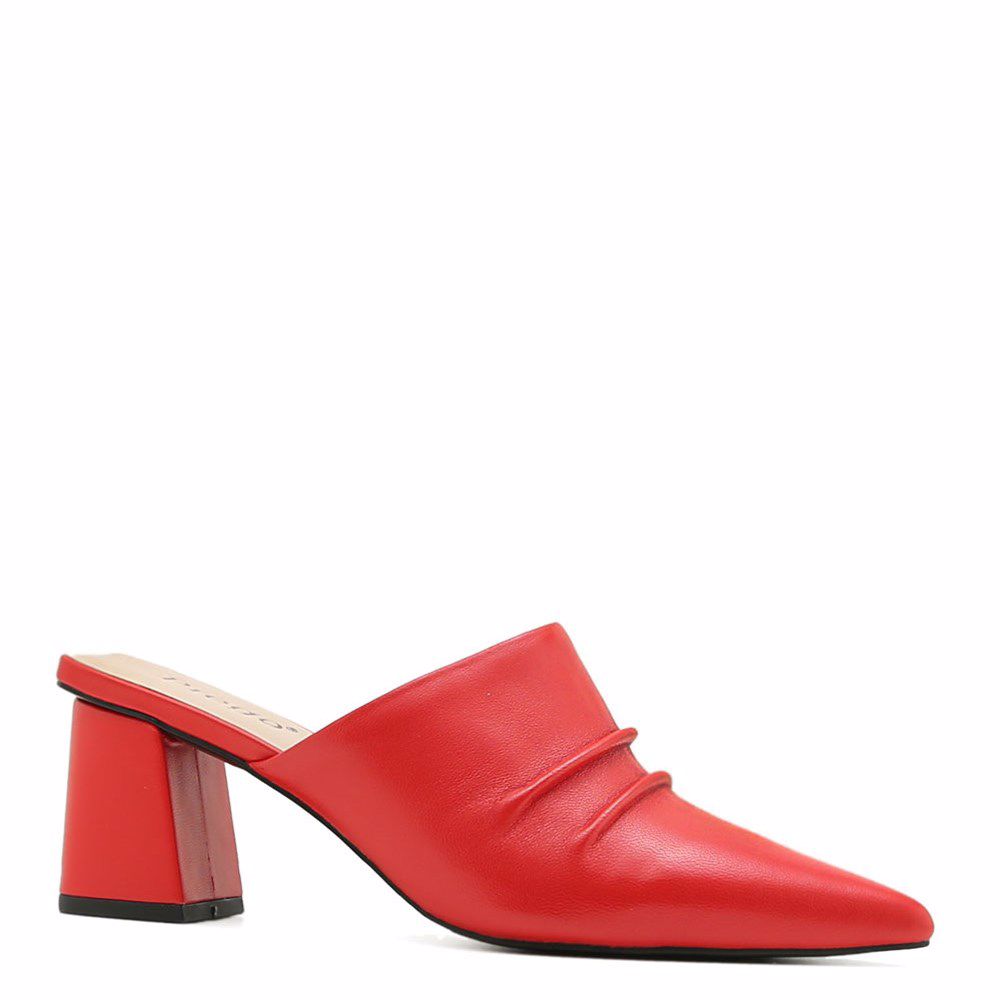 Шлепанцы на каблуке, Красный
Шлепанцы на каблуке, Красный