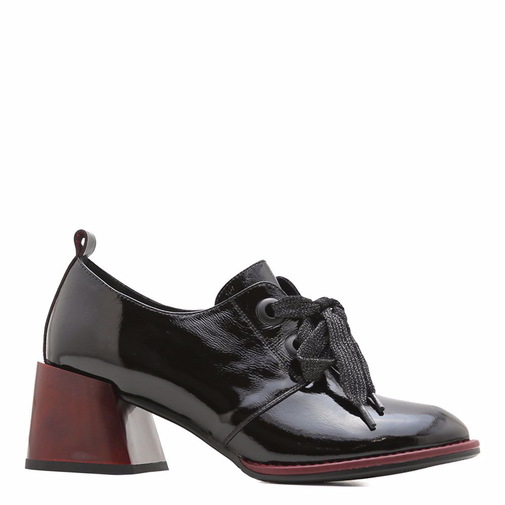 Туфли на каблуке, Бордовий
Туфли на каблуке, Бордовий