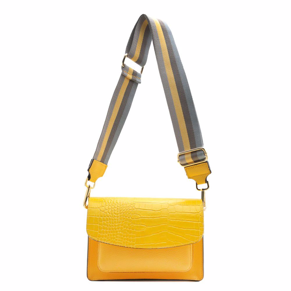 Сумка-почтальонка prego, Жовтий
Сумка-почтальонка prego, Жовтий