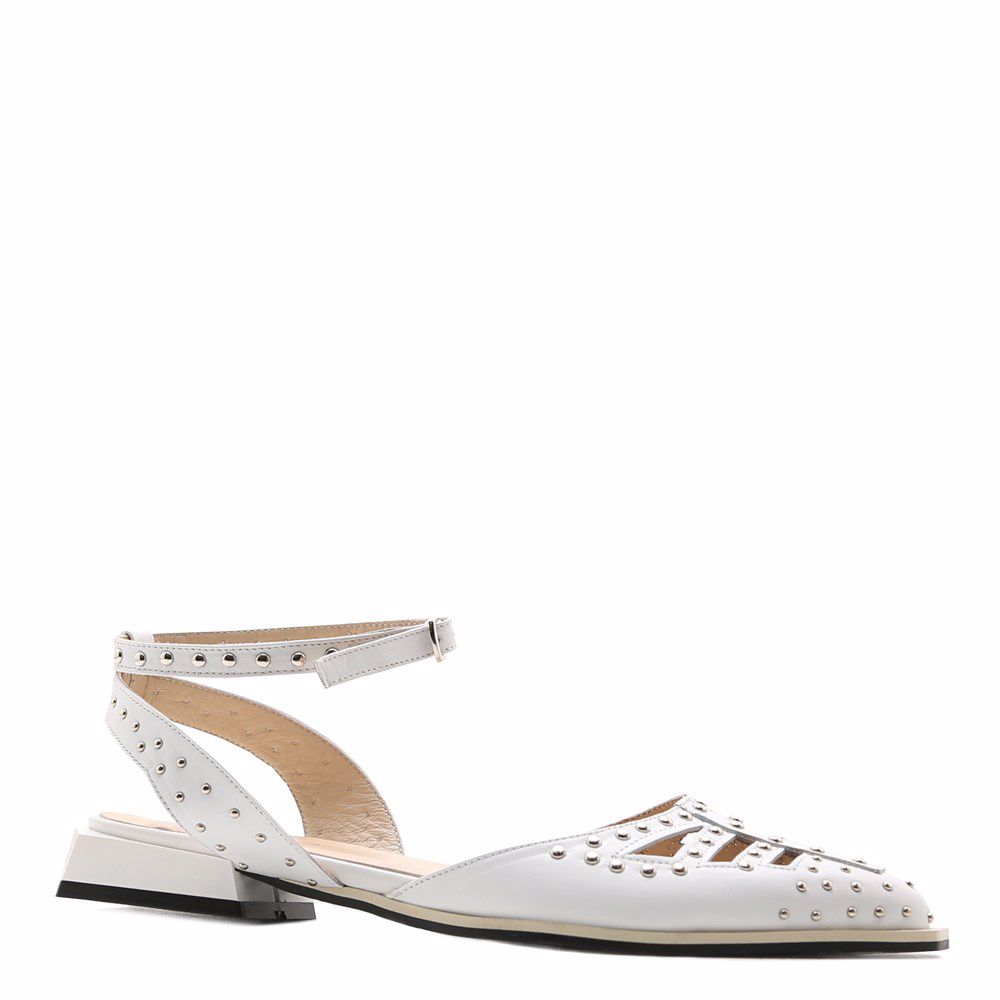 Босоніжки на низькому ходу, Білий
Босоніжки на низькому ходу, Білий