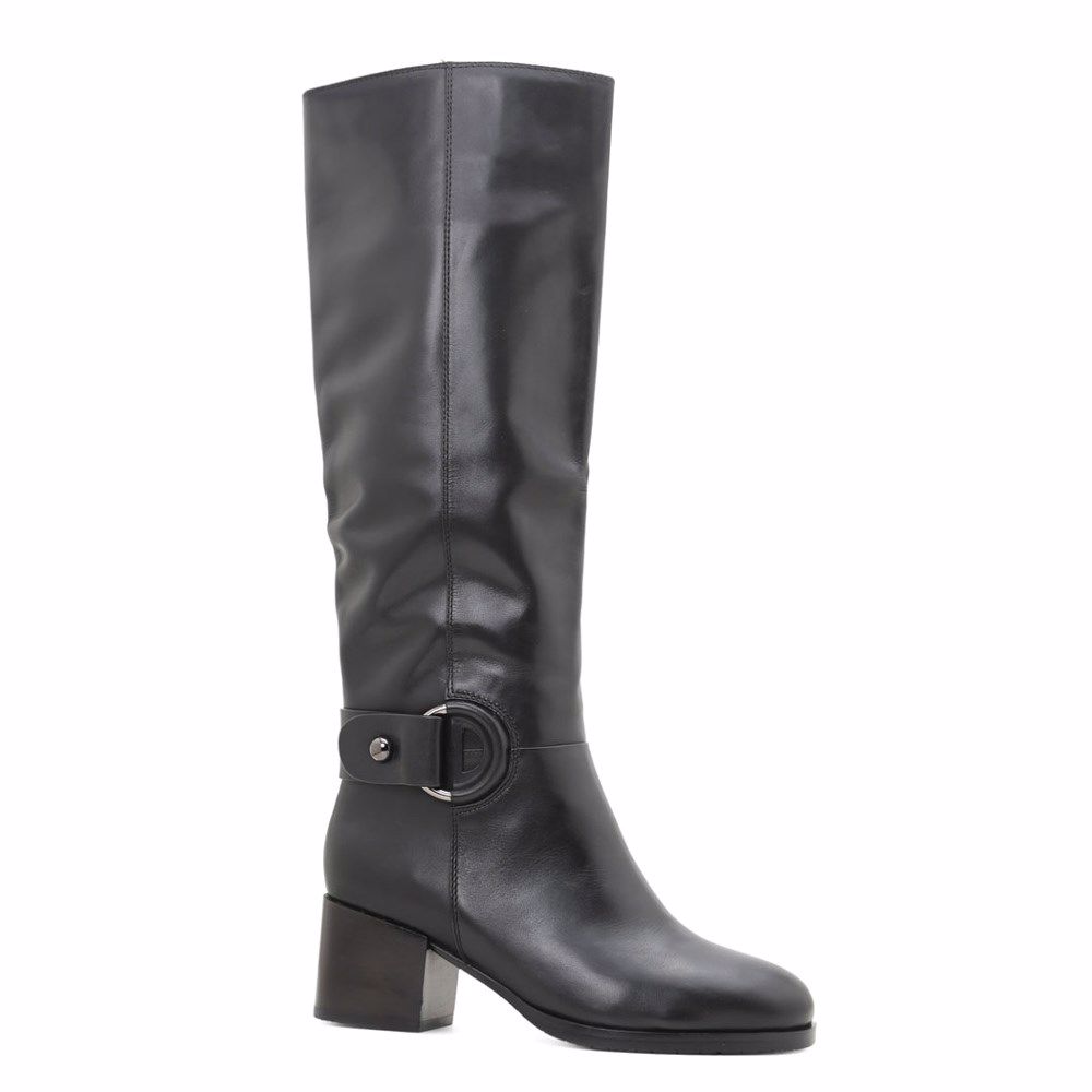 Сапоги зимние на каблуке, Чорний
Сапоги зимние на каблуке, Чорний