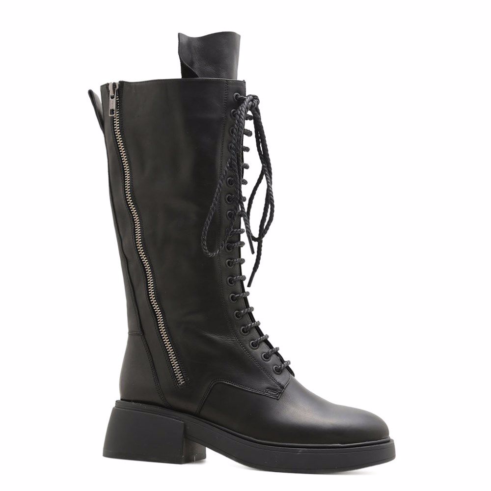 Чоботи осінні на підборах, Чорний
Чоботи осінні на підборах, Чорний