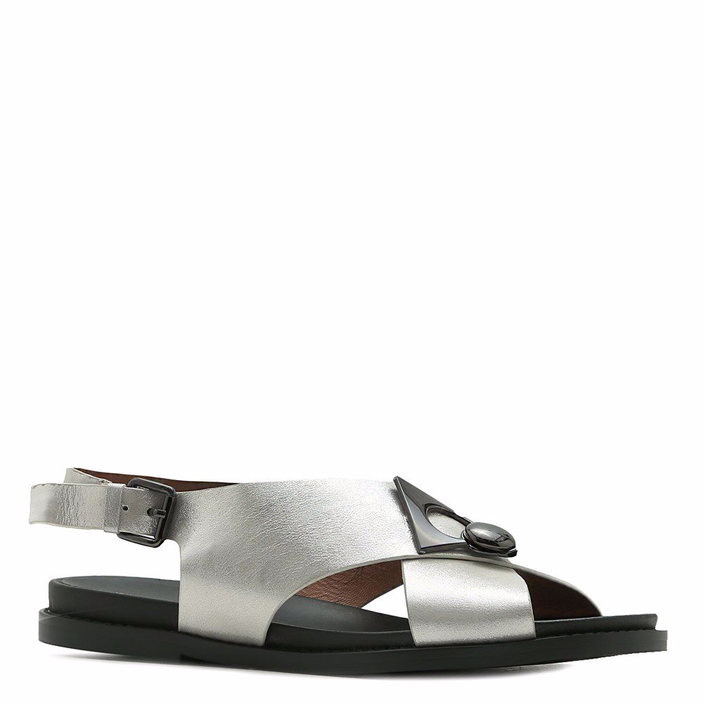 Босоножки на низком ходу, Серебро
Босоножки на низком ходу, Серебро