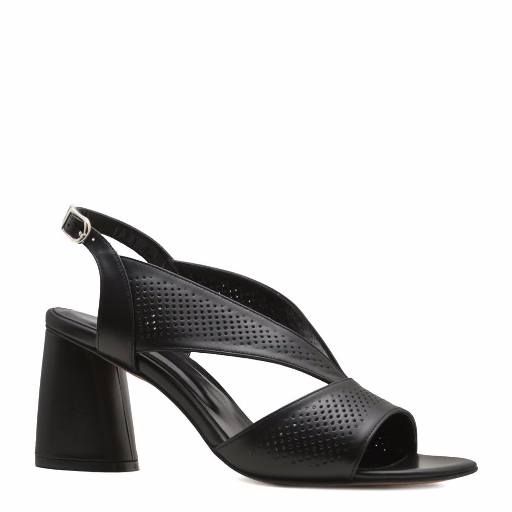 Босоніжки на підборах prego, Чорний
Босоніжки на підборах prego, Чорний