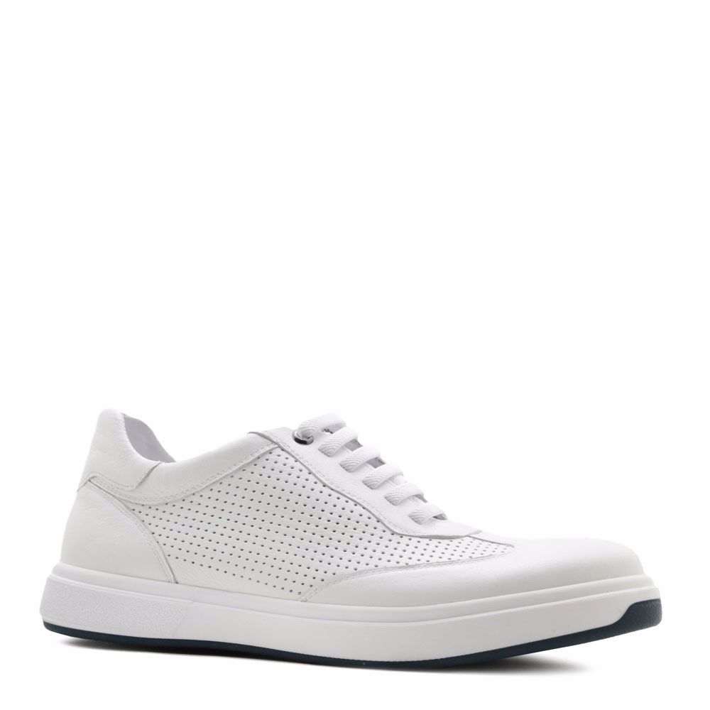 Туфлі чоловічі з перфорацією prego, Білий
Туфлі чоловічі з перфорацією prego, Білий