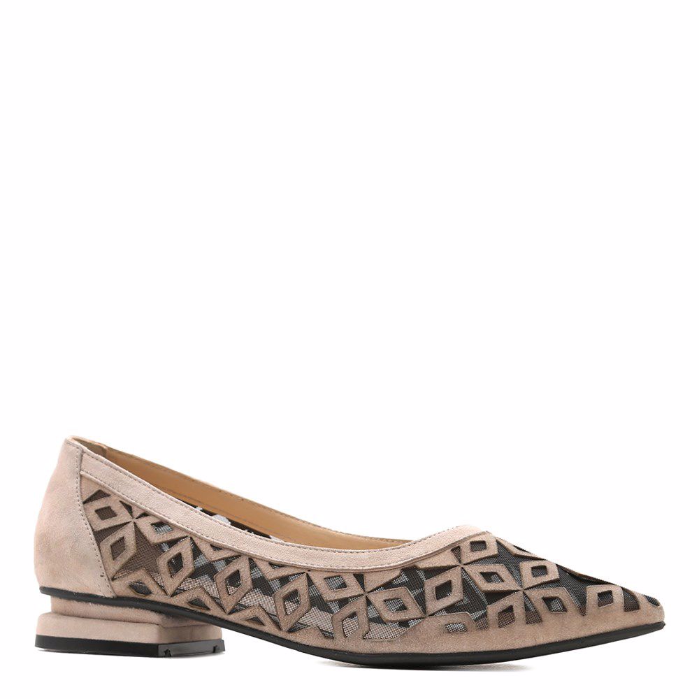 Туфлі на низькому ходу, Бежевий
Туфлі на низькому ходу, Бежевий