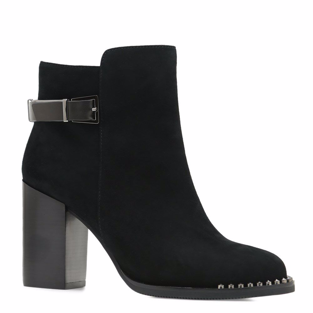 Ботинки осенние на каблуке, Чорний
Ботинки осенние на каблуке, Чорний