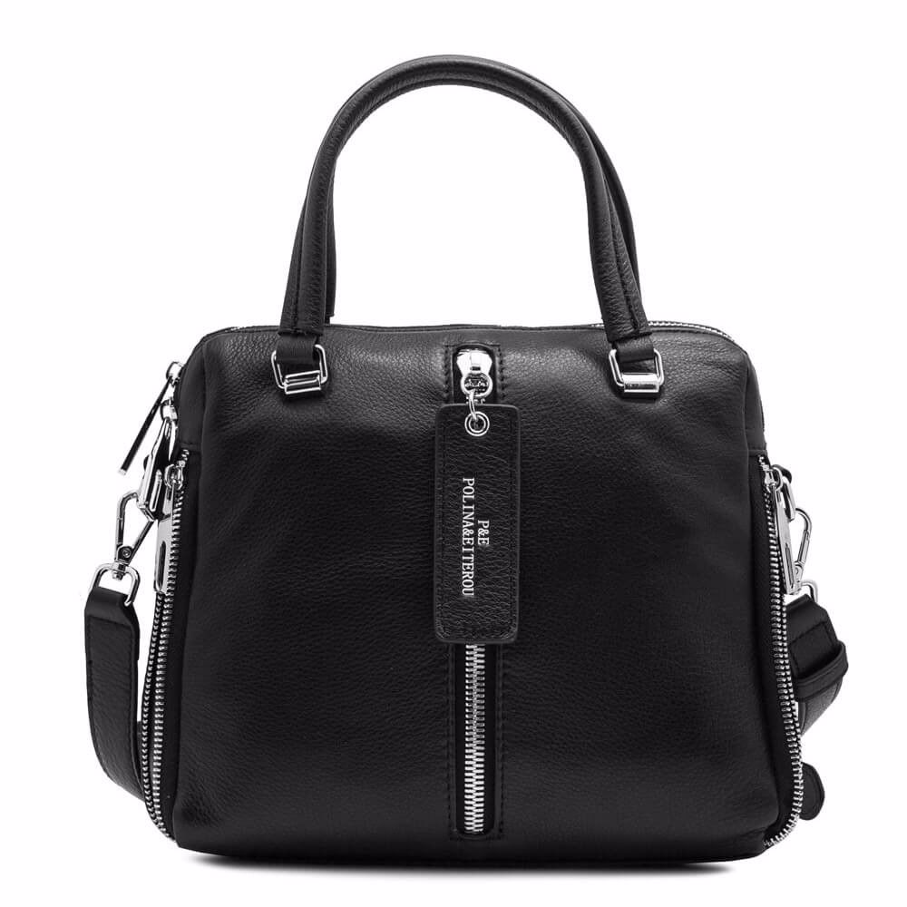 Сумка з натуральної шкіри, Чорний
Сумка з натуральної шкіри, Чорний