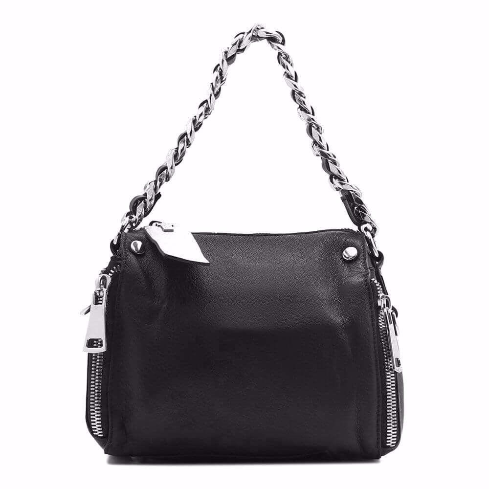 Сумка з натуральної шкіри, Чорний
Сумка з натуральної шкіри, Чорний