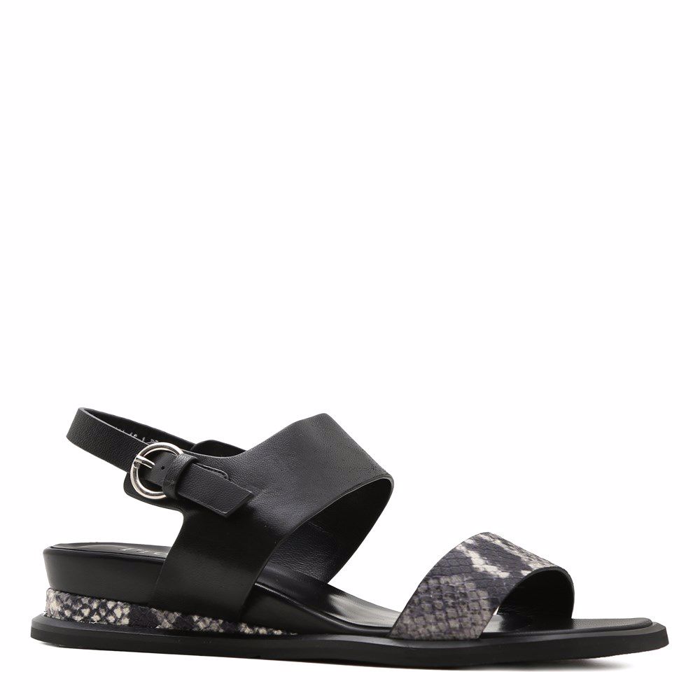 Босоніжки на низькому ходу, Чорний
Босоніжки на низькому ходу, Чорний