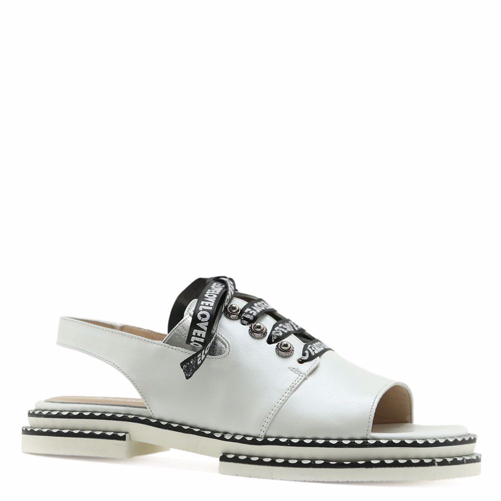 Босоножки на низком ходу, Белый
Босоножки на низком ходу, Белый