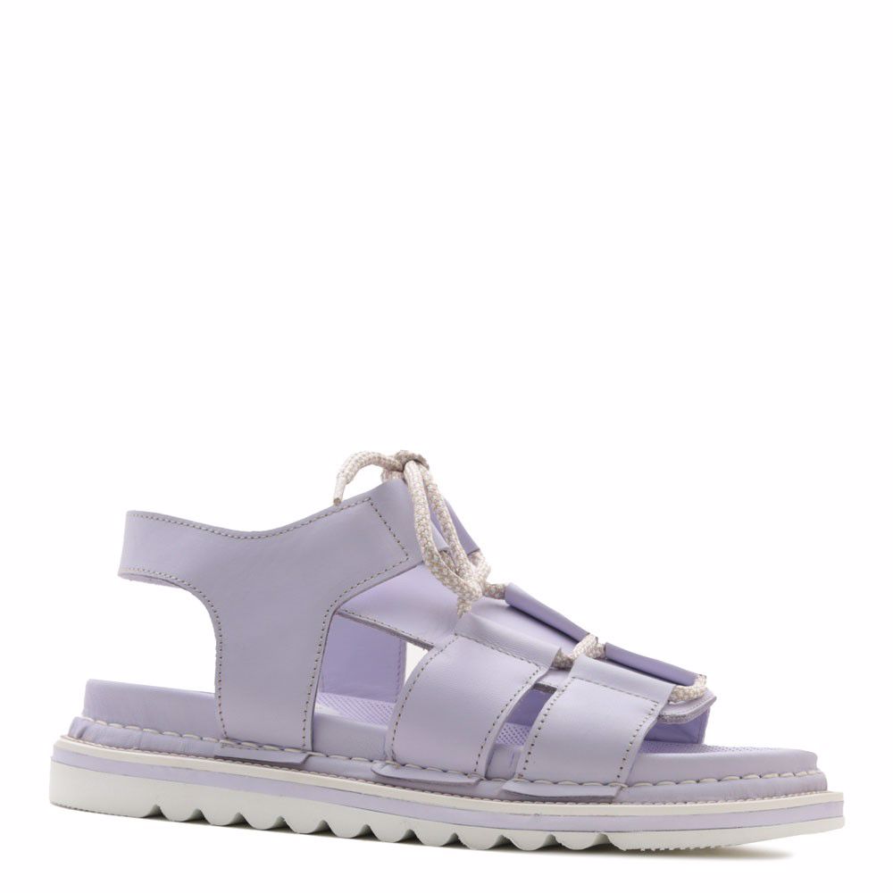 Босоніжки на низькому ходу prego, Бузковий
Босоніжки на низькому ходу prego, Бузковий