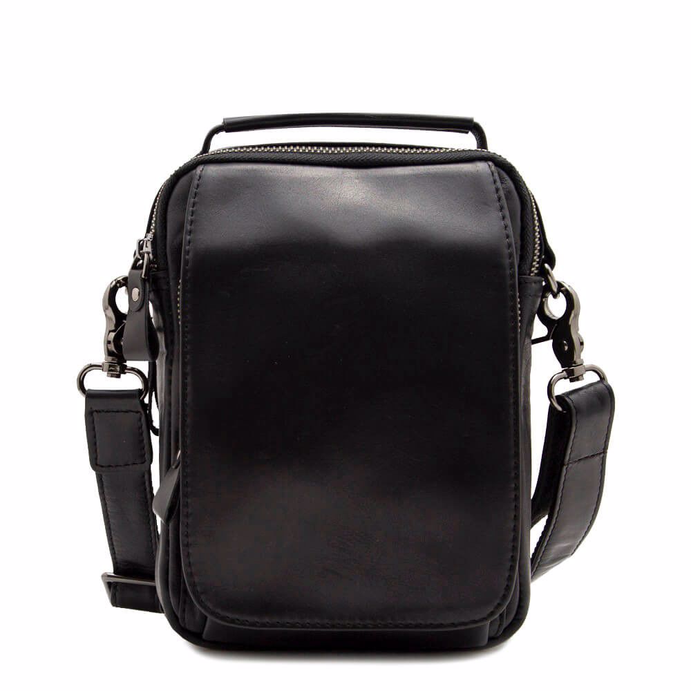 Сумка чоловіча з натуральної шкіри prego, Чорний
Сумка чоловіча з натуральної шкіри prego, Чорний