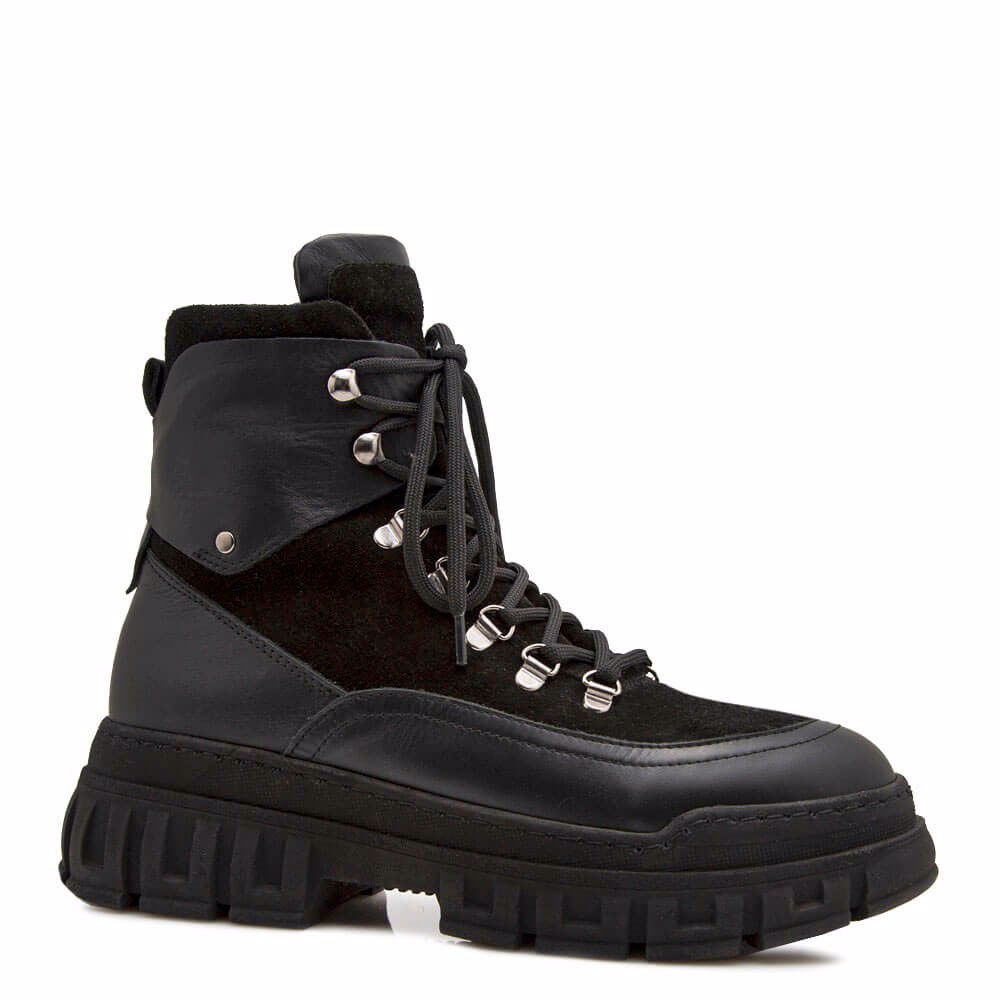 Черевики зимові на низькому ходу prego, Чорний
Черевики зимові на низькому ходу prego, Чорний