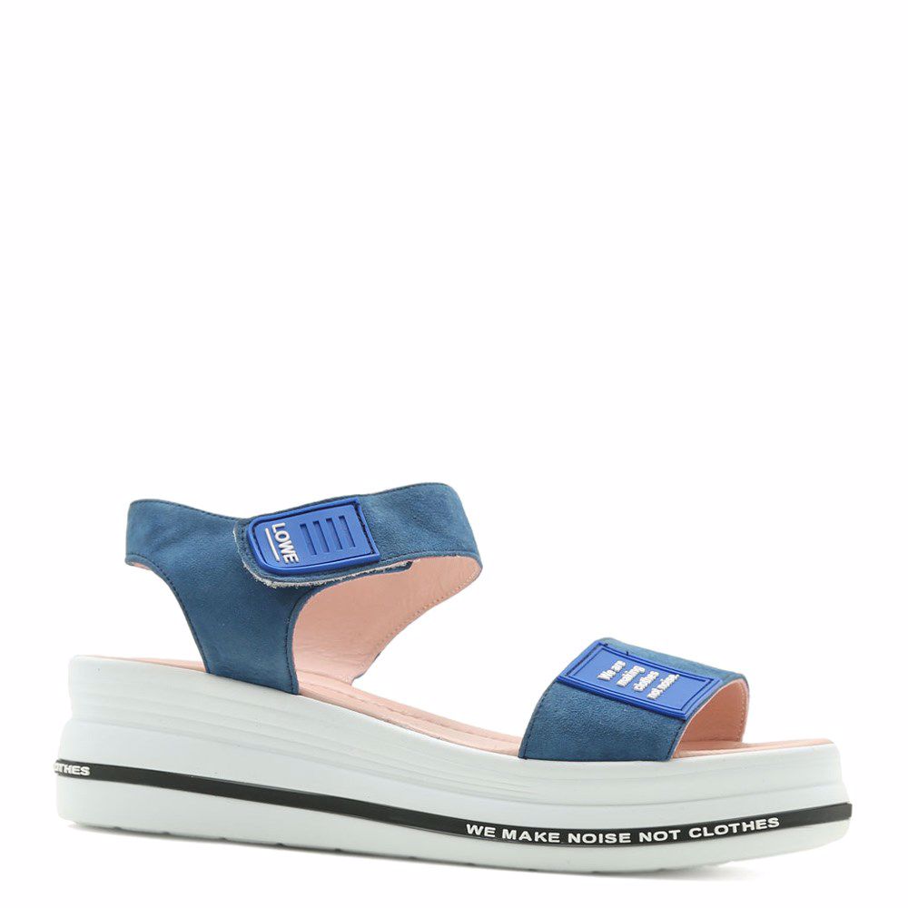 Босоножки на платформе, Синій
Босоножки на платформе, Синій