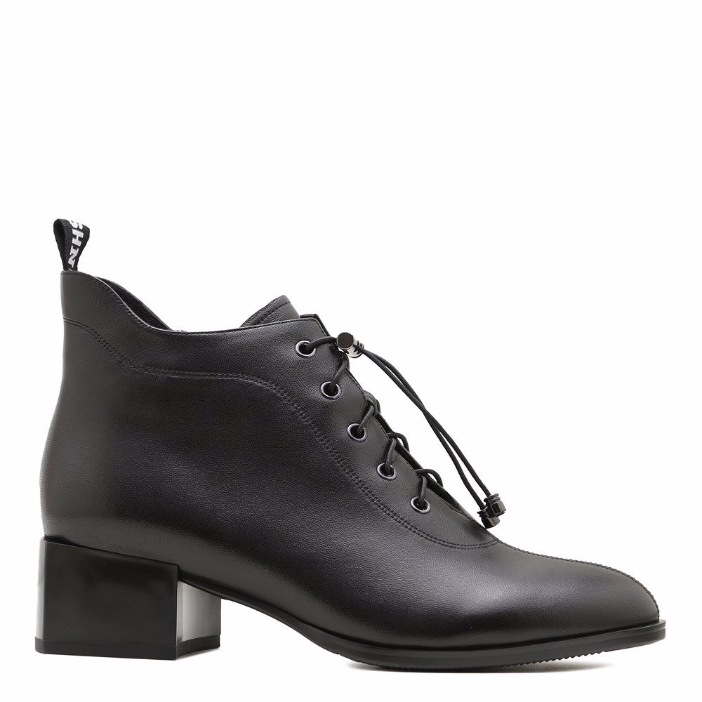 Черевики осінні на підборах prego, Чорний
Черевики осінні на підборах prego, Чорний