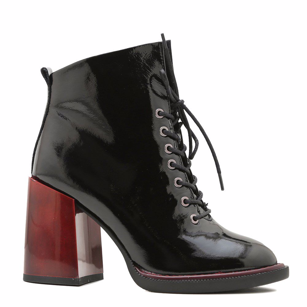 Черевики осінні на підборах prego, Чорний
Черевики осінні на підборах prego, Чорний