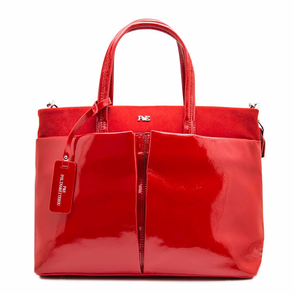 Сумка з натуральної шкіри, Червоний
Сумка з натуральної шкіри, Червоний