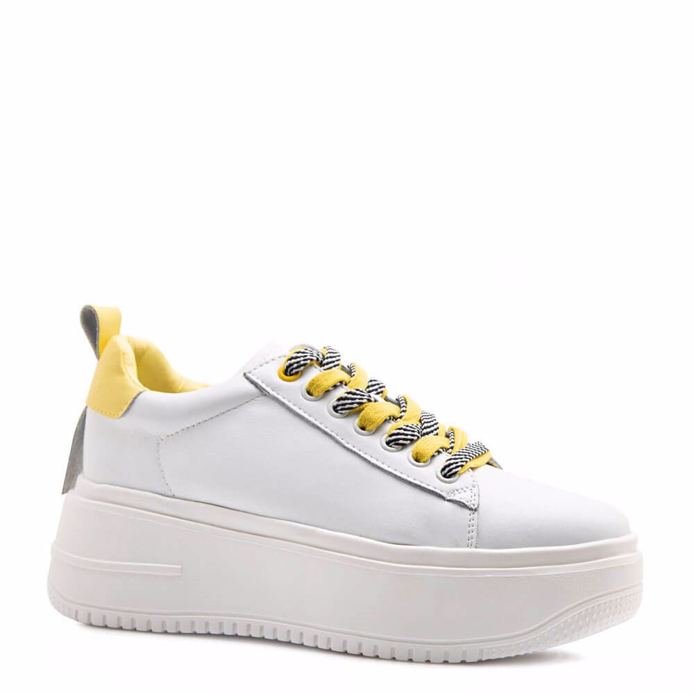 Туфлі на платформі prego, Білий
Туфлі на платформі prego, Білий