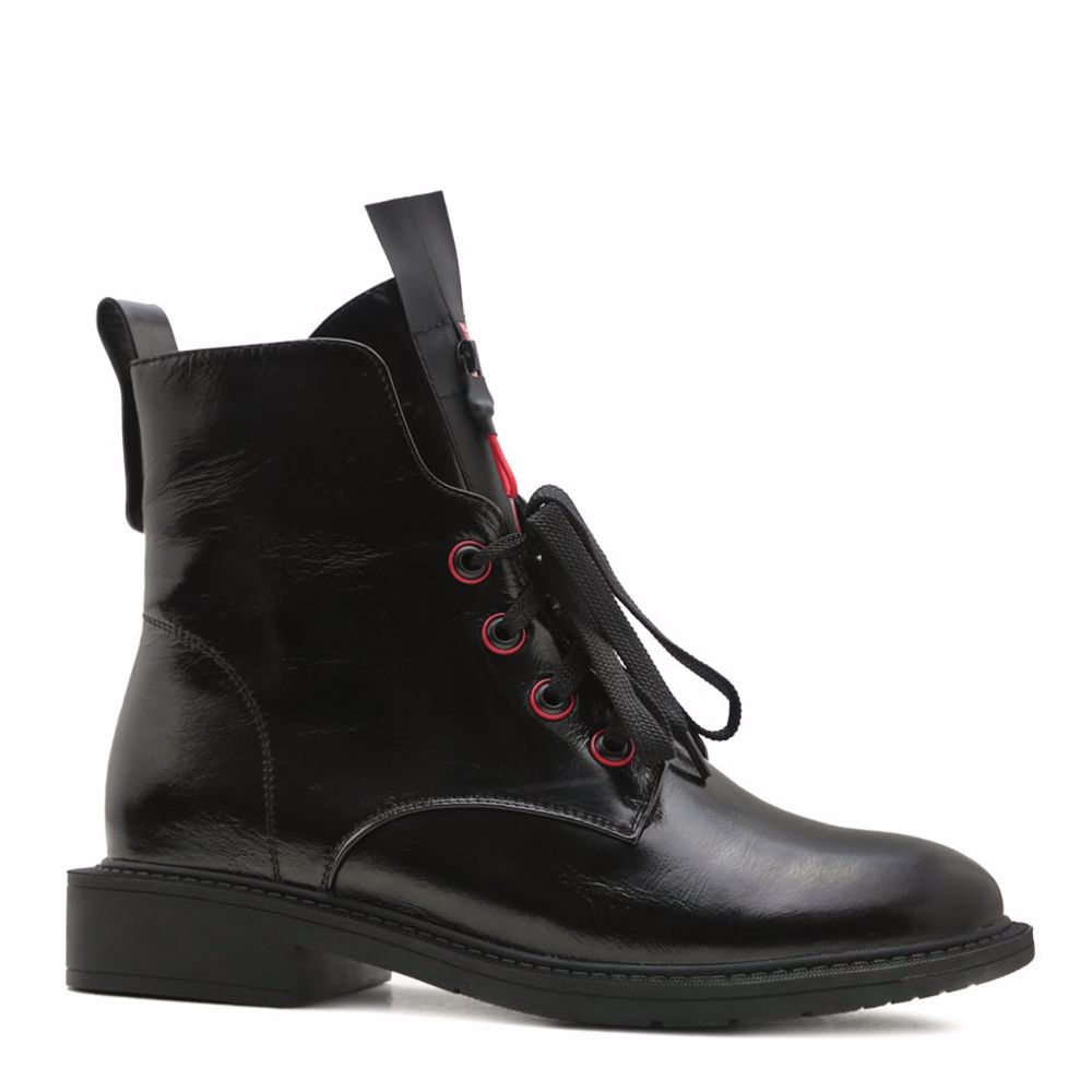 Черевики весняні на низькому ходу prego, Чорний
Черевики весняні на низькому ходу prego, Чорний