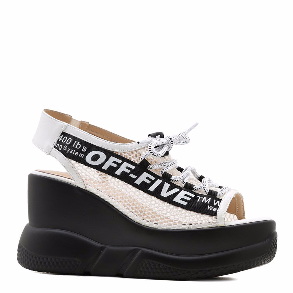 Босоніжки на платформі, Білий
Босоніжки на платформі, Білий