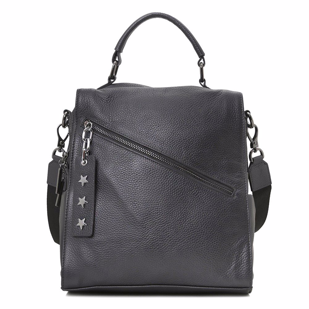 Рюкзак женский кожаный, Серый
Рюкзак женский кожаный, Серый