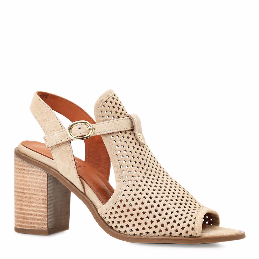 Босоножки на каблуке, Бежевый
Босоножки на каблуке, Бежевый