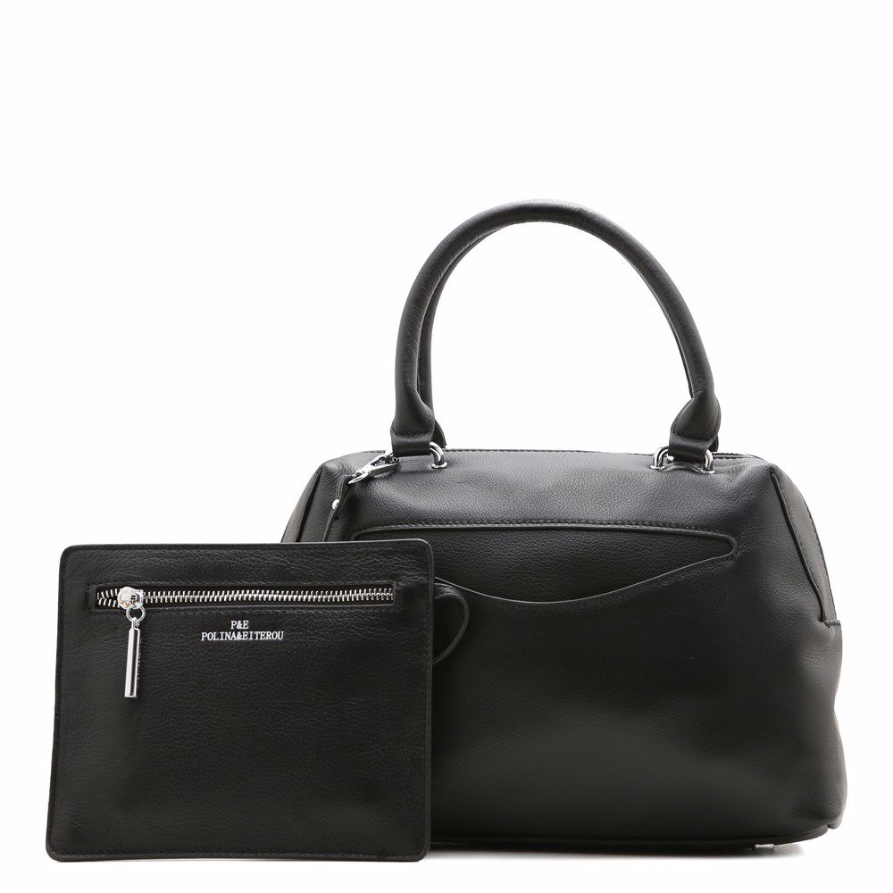 Сумка з натуральної шкіри, Чорний
Сумка з натуральної шкіри, Чорний